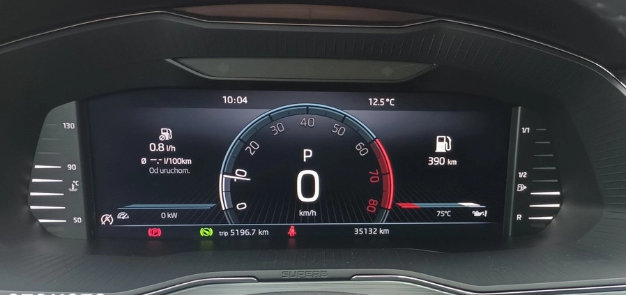 Skoda Superb cena 129900 przebieg: 35150, rok produkcji 2022 z Wągrowiec małe 436